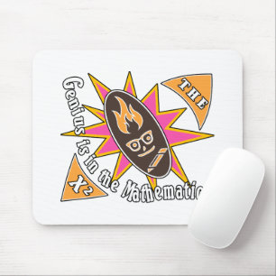 The genius is in the mathematics mouse mat