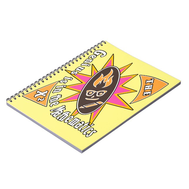 The genius is in the mathematics notebook (Left Side)