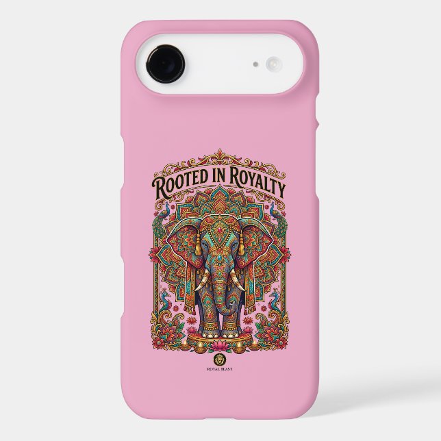 The Gentle Giant: Artistic Elephant Design (Back)