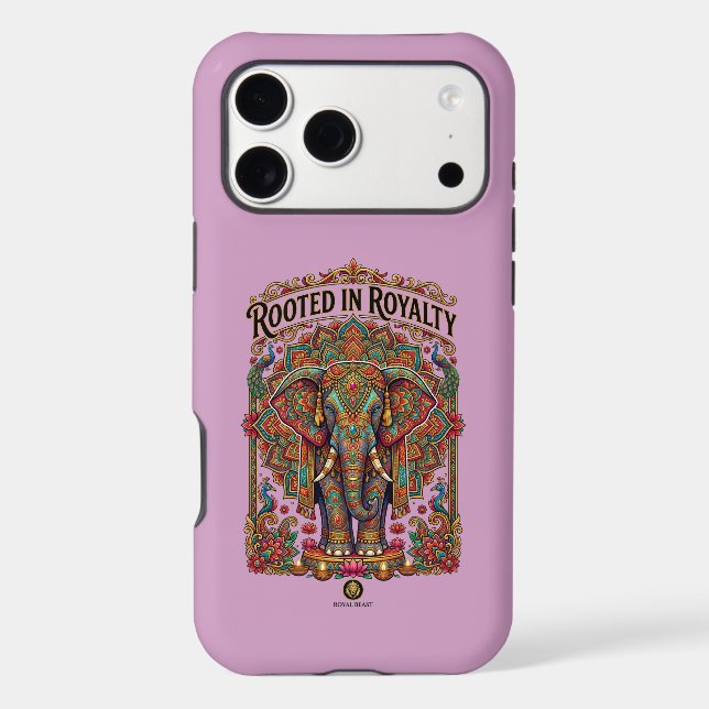 The Gentle Giant: Artistic Elephant Design (Back)