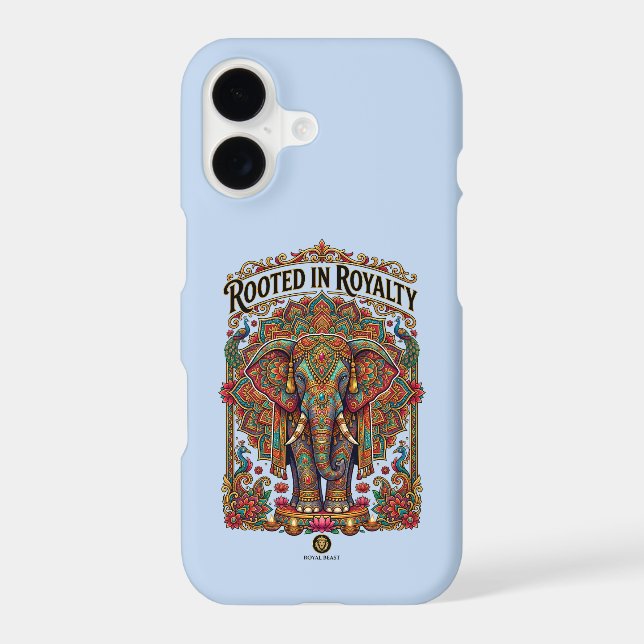 The Gentle Giant: Artistic Elephant Design (Back)