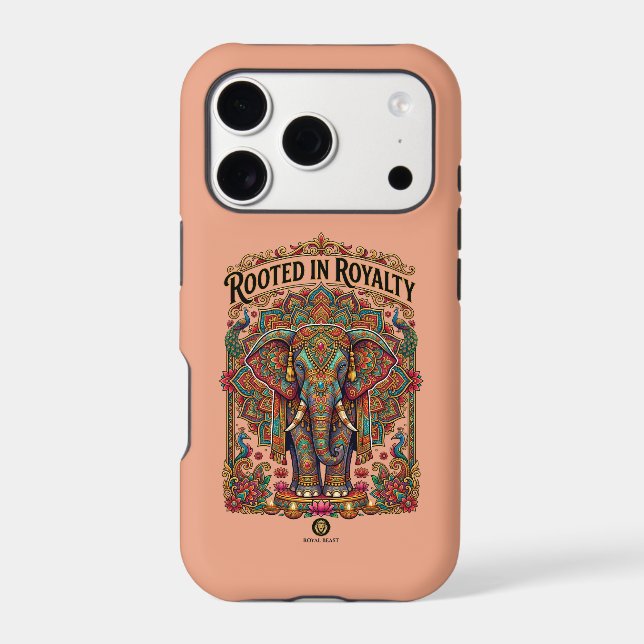 The Gentle Giant: Artistic Elephant Design (Back)
