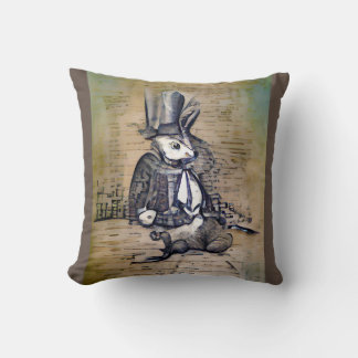 The Gentleman Rabbit Cushion
