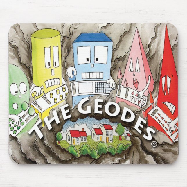 The Geodes Mouse Pad (Front)