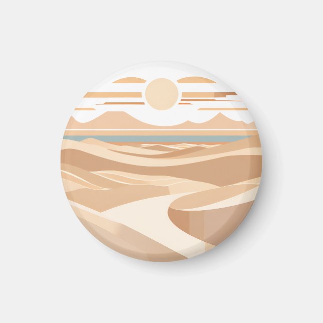 The Geometric Desert Magnet (Front)