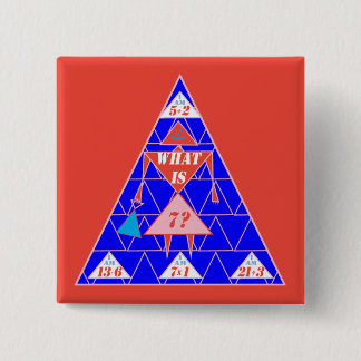 The Geometrics-Button-Triangle-Age 7 15 Cm Square Badge