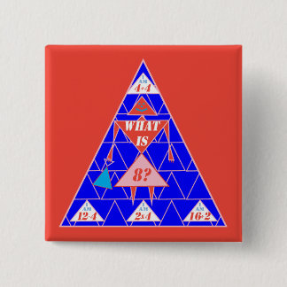 The Geometrics-Button-Triangle-Age 8 15 Cm Square Badge
