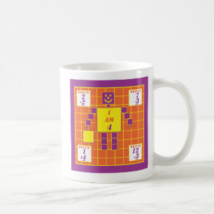 The Geometrics-Mug-Square-Age 4 Coffee Mug