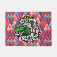 The George And Dragon Door Mat