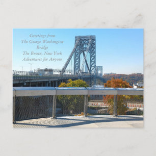 The George Washington Bridge Postcard AFA