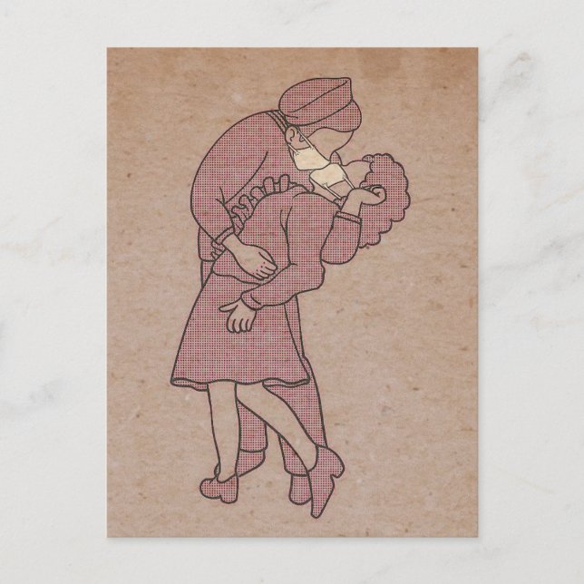 The Germ-Free Kiss Postcard (Front)