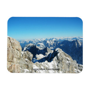 The German Alps, Zugspitze, Germany Magnet