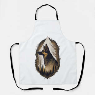 The German Shepherd 003 Apron