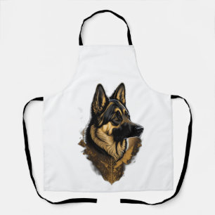 The German Shepherd 004  Apron