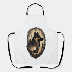 The German Shepherd 005  Apron