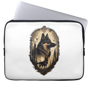 The German Shepherd 005  Laptop Sleeve