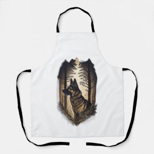 The German Shepherd 006  Apron