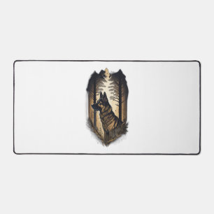 The German Shepherd 006 Desk Mat