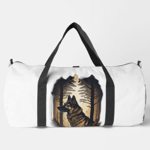 The German Shepherd 006  Duffle Bag