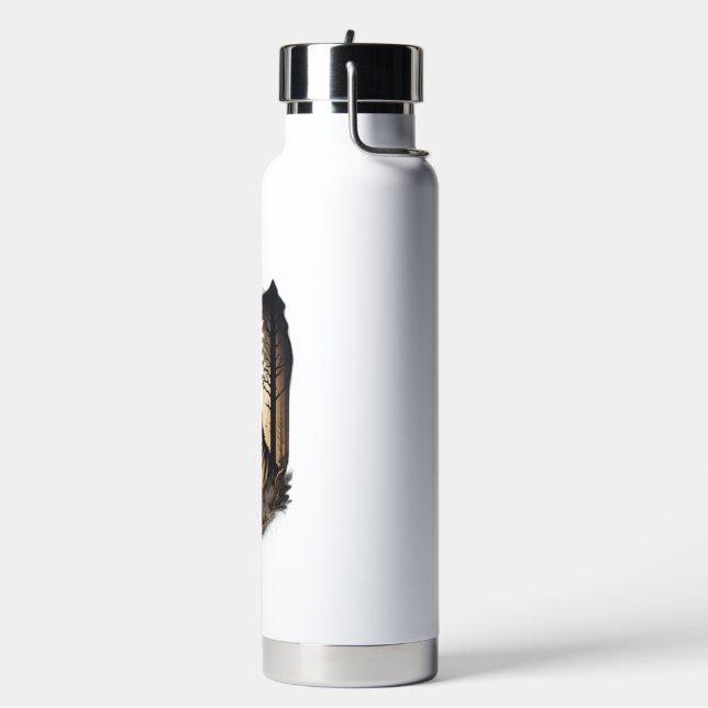 The German Shepherd 006  Water Bottle (Left)