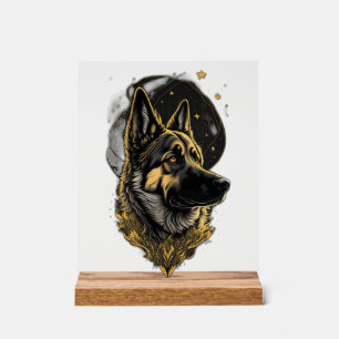 The German Shepherd 007 Acrylic Sign