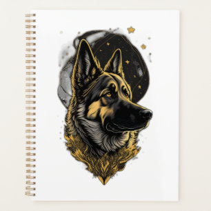 The German Shepherd 007 Planner