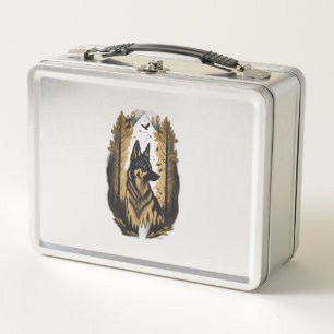 The German Shepherd 009 Metal Lunch Box