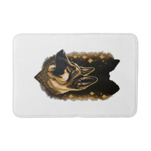 The German Shepherd 011 Bath Mat