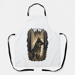 The German Shepherd 013  Apron