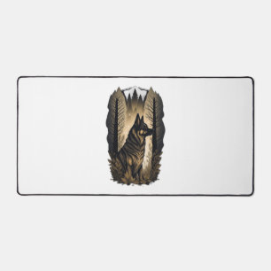 The German Shepherd 013 Desk Mat