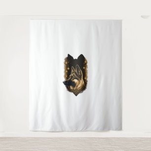 The German Shepherd 013  Tapestry
