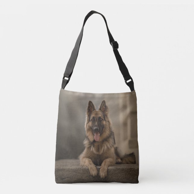 The German Shepherd Crossbody Bag (Back)