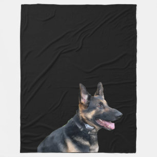 THE GERMAN SHEPHERD throw Fleece Blanket