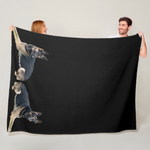 THE GERMAN SHEPHERD throw Fleece Blanket