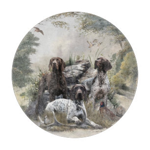 The German Shorthaired Pointer or Deutsch Kurzhaar Cutting Board