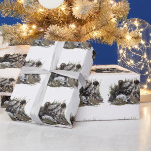 The German Shorthaired Pointer or Deutsch Kurzhaar Wrapping Paper