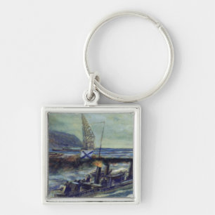 The German u-boat U 56 sunk by Grozovoi Key Ring