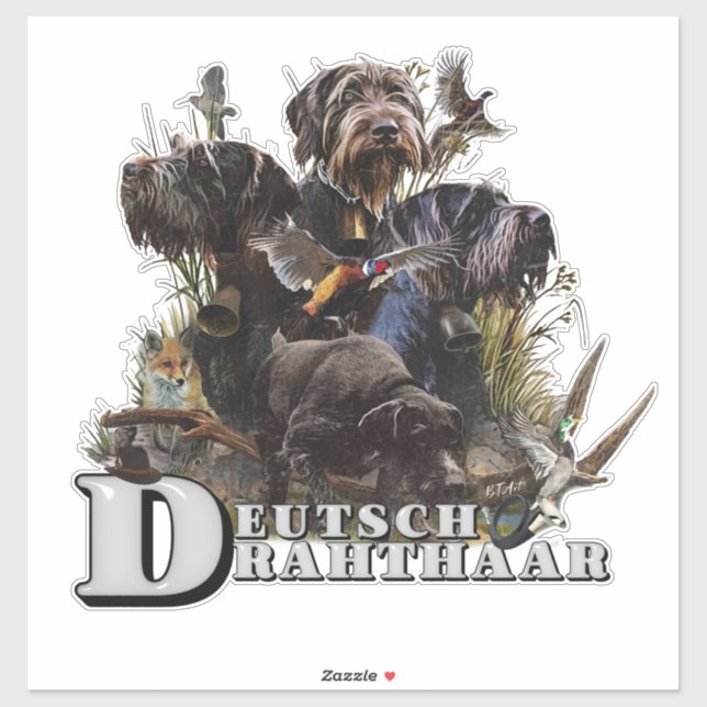 The German Wirehaired Pointer (Sheet)