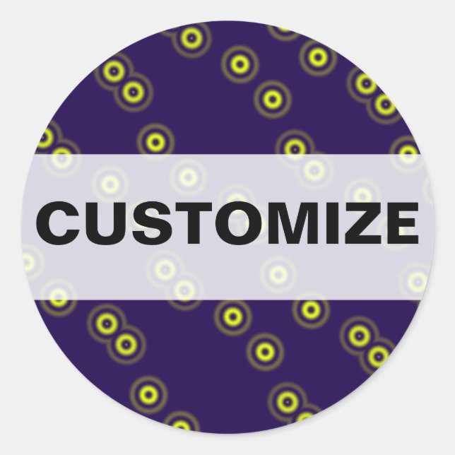 The Germs are Coming Classic Round Sticker (Front)