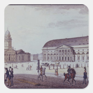 The Gerndarmenmarkt Square Sticker