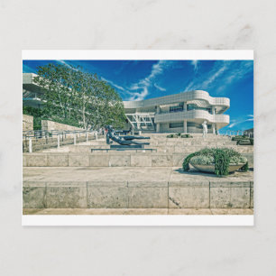 The Getty Centre Arrival Plaza Postcard