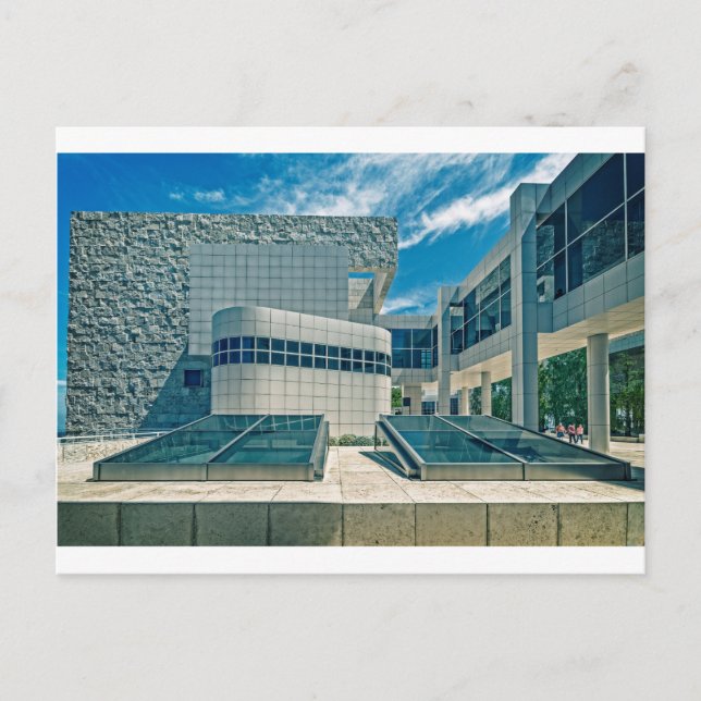 The Getty Centre East Pavilion View Postcard (Front)