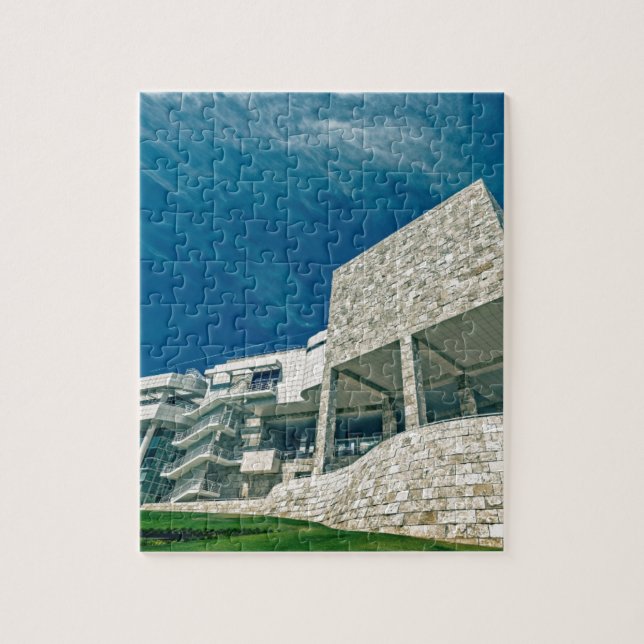 The Getty Centre Exhibitions Pavilion Jigsaw Puzzle (Vertical)