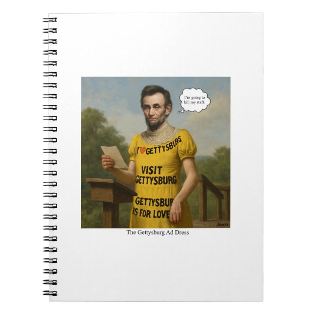 The Gettysburg Ad Dress Notebook (Front)