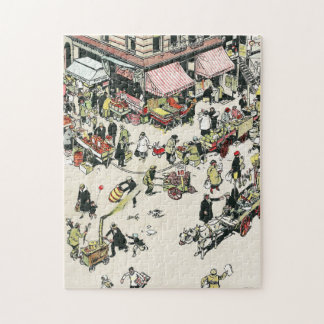 The Ghetto, Lower East Side Manhattan, 1920s Jigsaw Puzzle