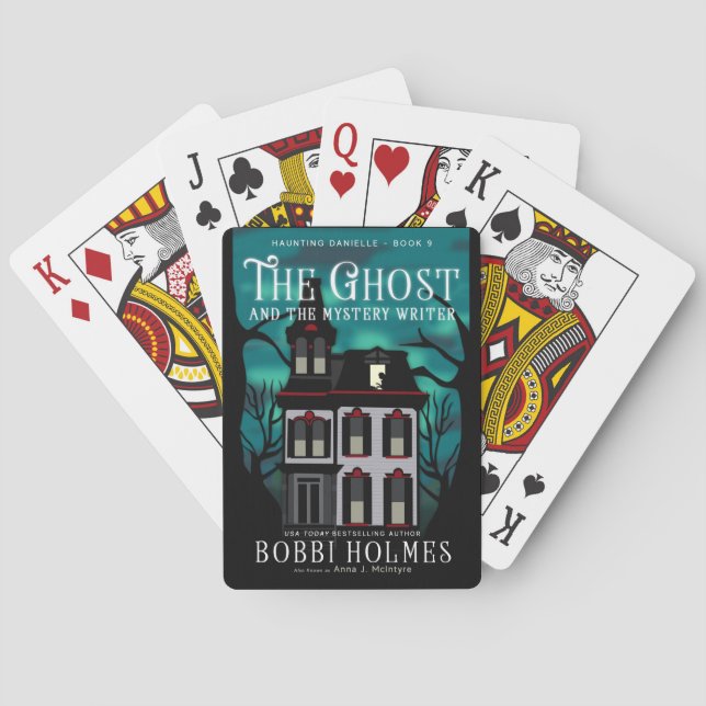 The Ghost and the Mystery Writer Playing Cards (Back)