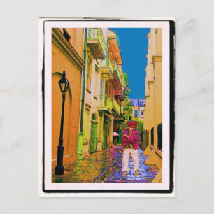 The Ghost In Pirates Alley Postcard