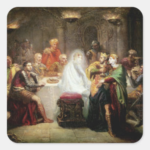 The Ghost of Banquo Square Sticker