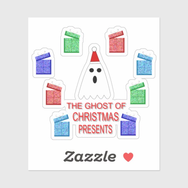 The Ghost of Christmas Presents funny (Sheet)