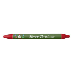 The Ghost of Christmas Presents Funny Custom Black Ink Pen